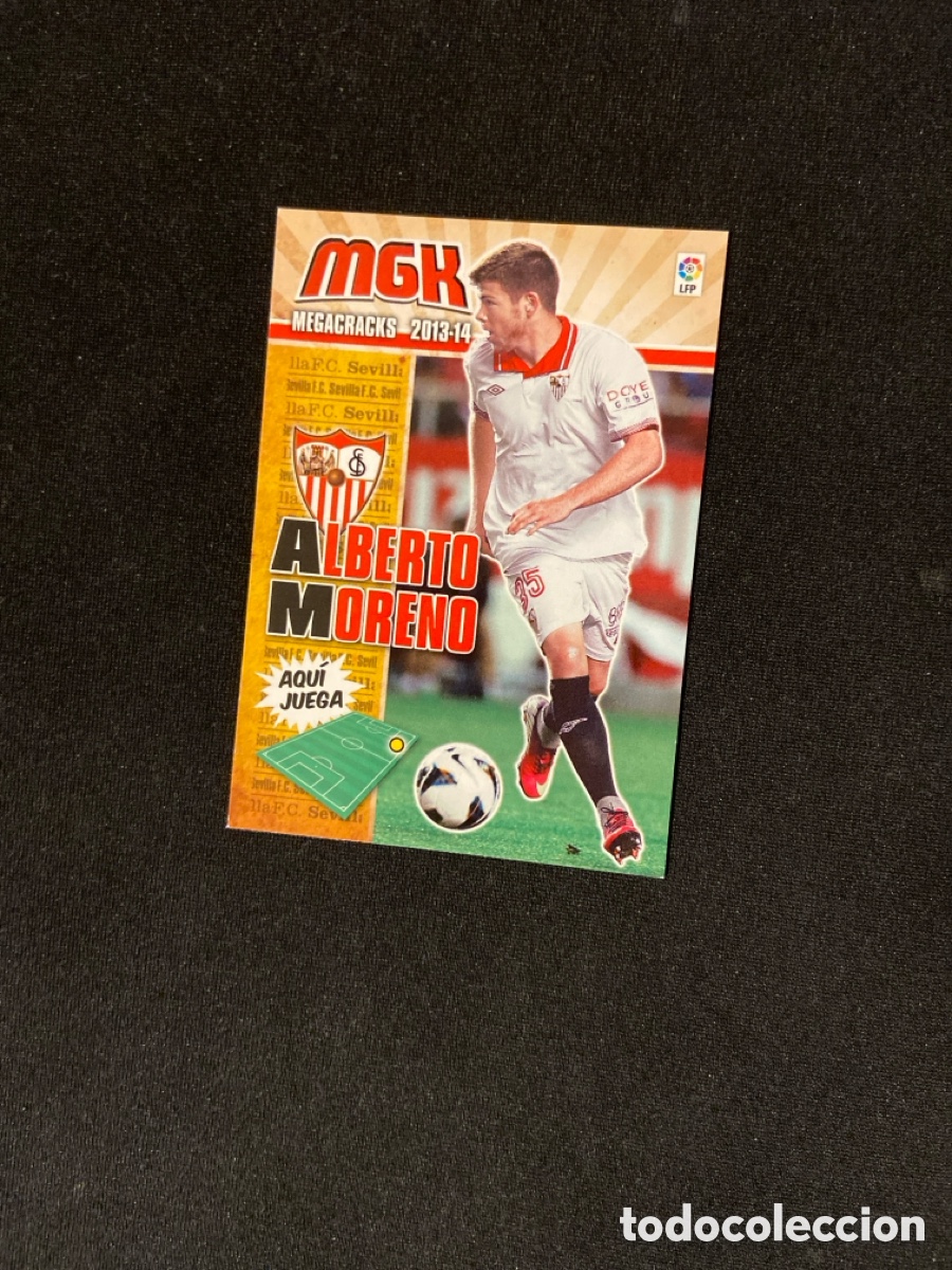 Figurine di Calcio: ALBERTO MORENO 296 (SEVILLA) PANINI MEGACRACKS 2013-2014 13 14 CROMO CARTA M-3