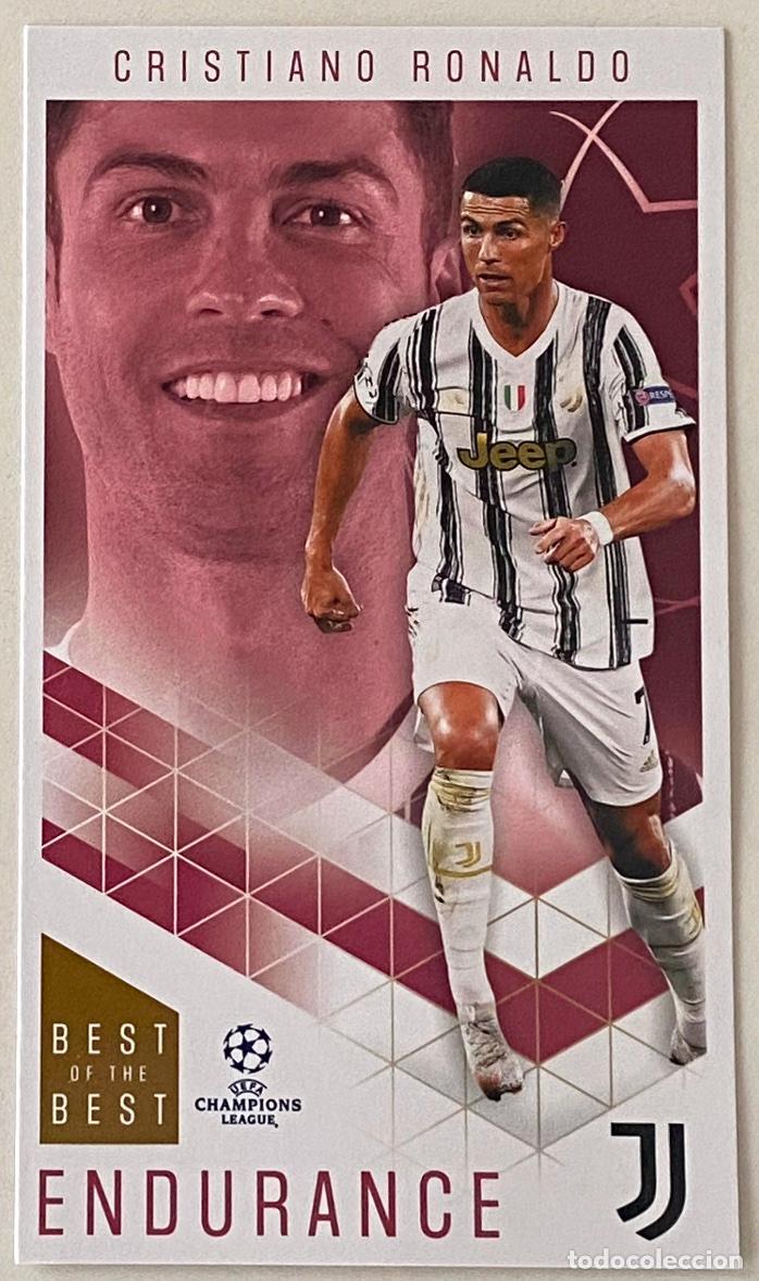 Cromos de F&uacute;tbol: Topps Best of the best Supersize 2020/21 - Cristiano Ronaldo - Juventus - Endurance