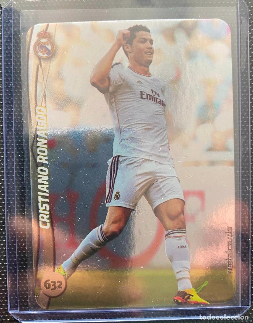 Cromos de F&uacute;tbol: Mundicromo Quiz 2014/15 - Cristiano Ronaldo - Real Madrid - Metalcards N&ordm;632