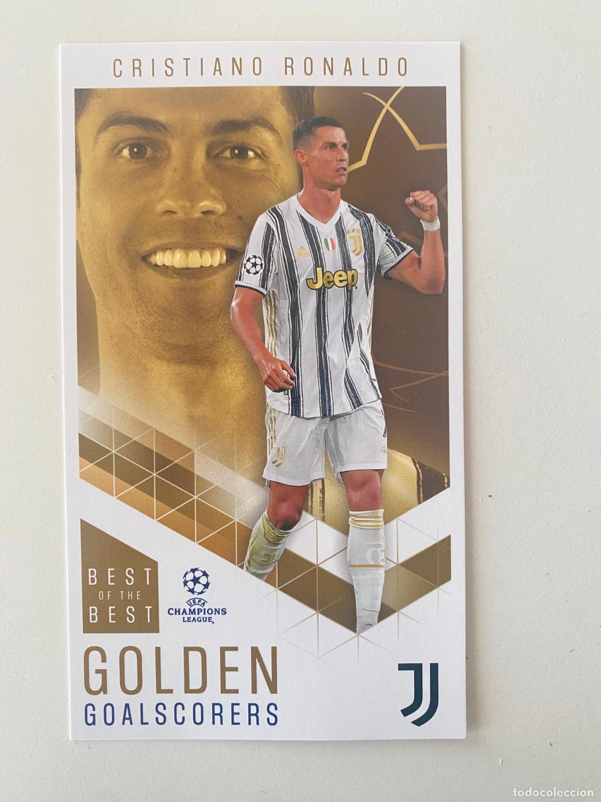 Cromos de F&uacute;tbol: Topps Best of the best Supersize 2020/21 - Cristiano Ronaldo - Juventus - Golden Goalscorers