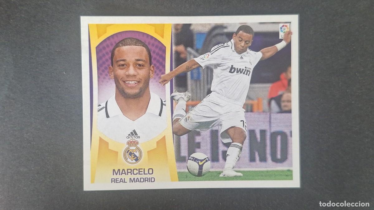Fu&szlig;ball-Sticker: MARCELO REAL MADRID LIGA ESTE 2009 2010 09 10 NUNCA PEGADO SIN PEGAR