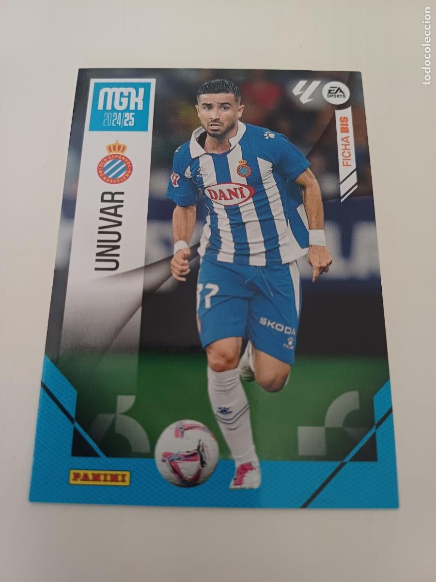 Fu&szlig;ball-Sticker: 141 BIS - Unuvar - Rcd Espanyol