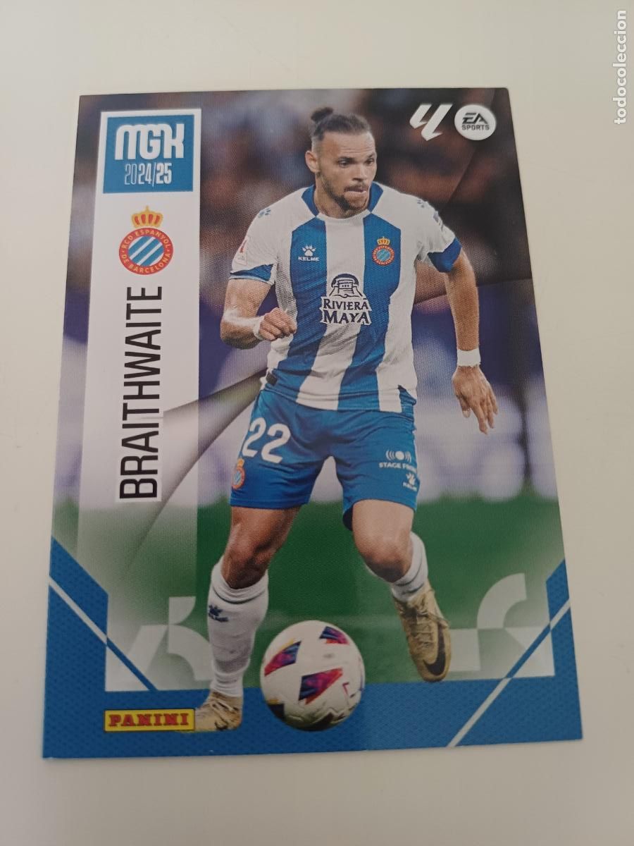 Cromos de f&uacute;tbol: 143 - Braithwaite - Rcd Espanyol - Foto 1