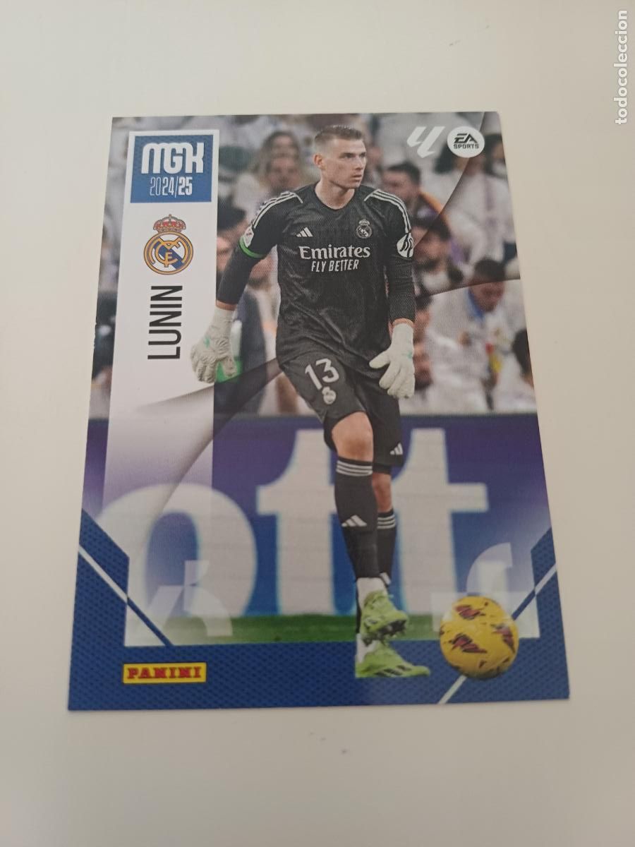 Cromos de f&uacute;tbol: 219 - Lunin - Real Madrid - Foto 1