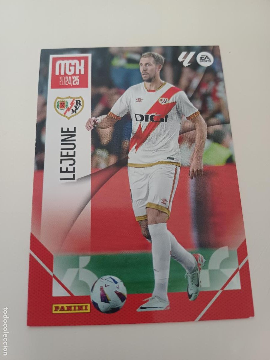Cromos de F&uacute;tbol: 275 - Lejeune - Rayo Vallecano