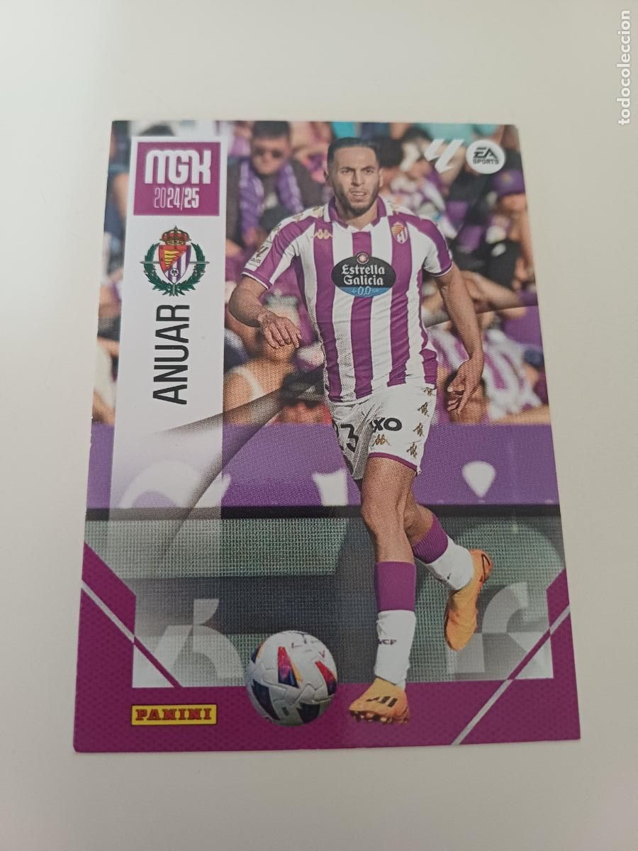 Cromos de f&uacute;tbol: 355 - Anuar - R. Valladolid Cf - Foto 1