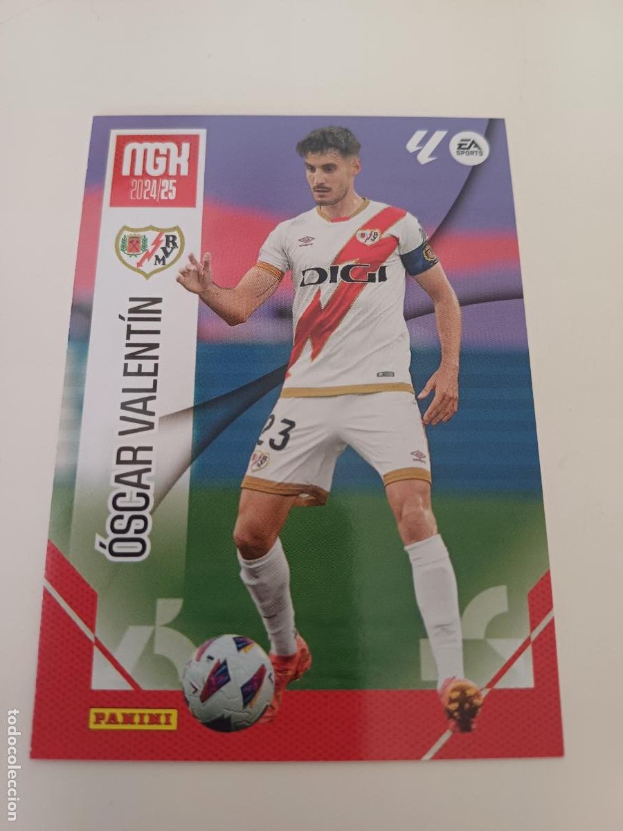 Cromos de F&uacute;tbol: 280 - &Oacute;scar Valent&iacute;n - Rayo Vallecano