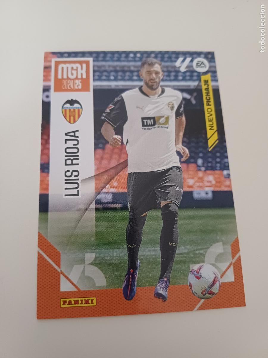 Figurine di Calcio: 473 - Luis Rioja / Valencia - Fichajes