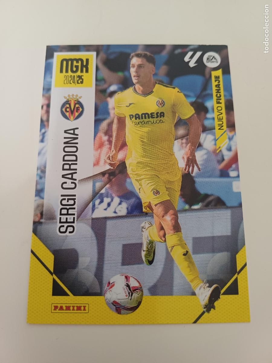 Fu&szlig;ball-Sticker: 440 - Sergi Cardona / Villarreal - Fichajes