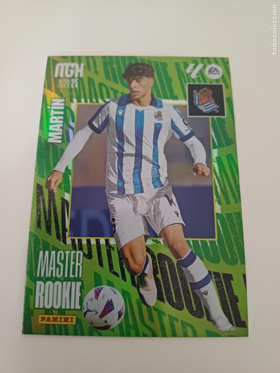 Fu&szlig;ball-Sticker: 420 - Mart&iacute;n / Real Sociedad - Master Rookie