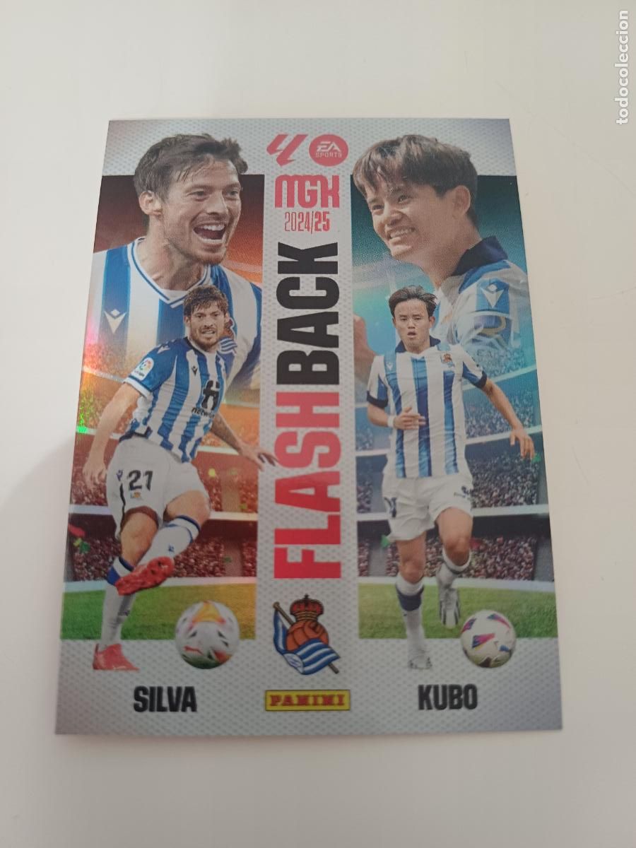 Figurine di Calcio: 431 - Silva - Kubo / Real Sociedad - Flash Back