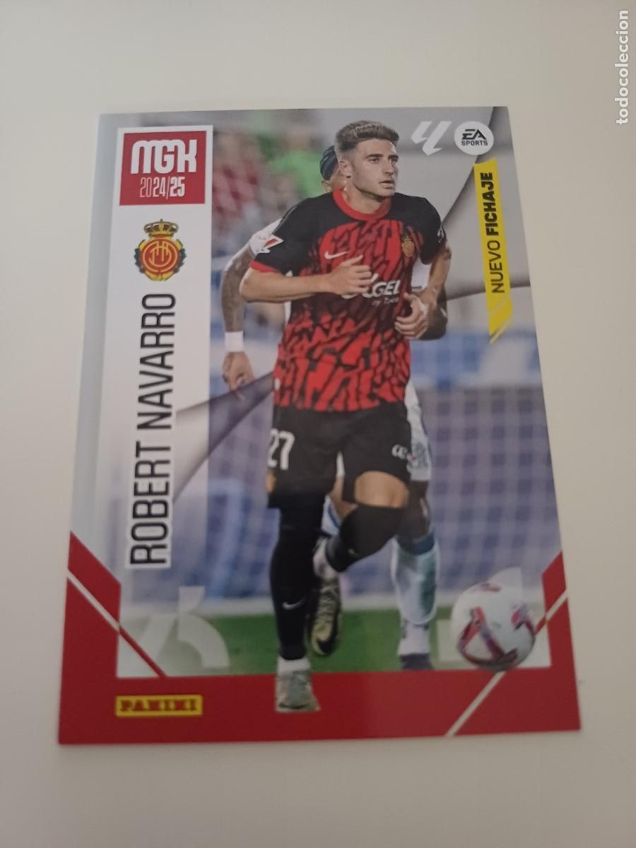 Fu&szlig;ball-Sticker: 467 - Robert Navarro / Mallorca - Fichajes