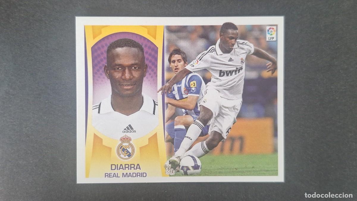 Fu&szlig;ball-Sticker: DIARRA REAL MADRID LIGA ESTE 2009 2010 09 10 NUNCA PEGADO SIN PEGAR