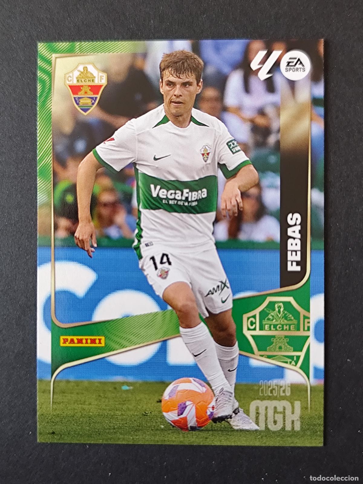 Figurine di Calcio: 136 FEBAS ELCHE MEGACRACKS 2025 2026 25 26