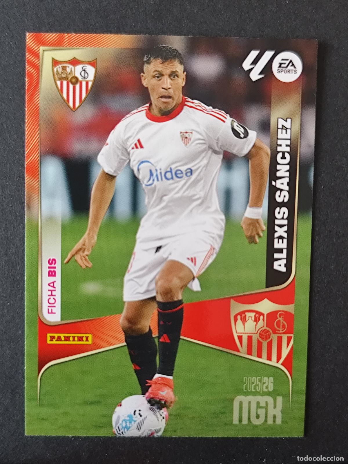 Figurine di Calcio: 340 BIS ALEXIS S&Aacute;NCHEZ SEVILLA MEGACRACKS 2025 2026 25 26
