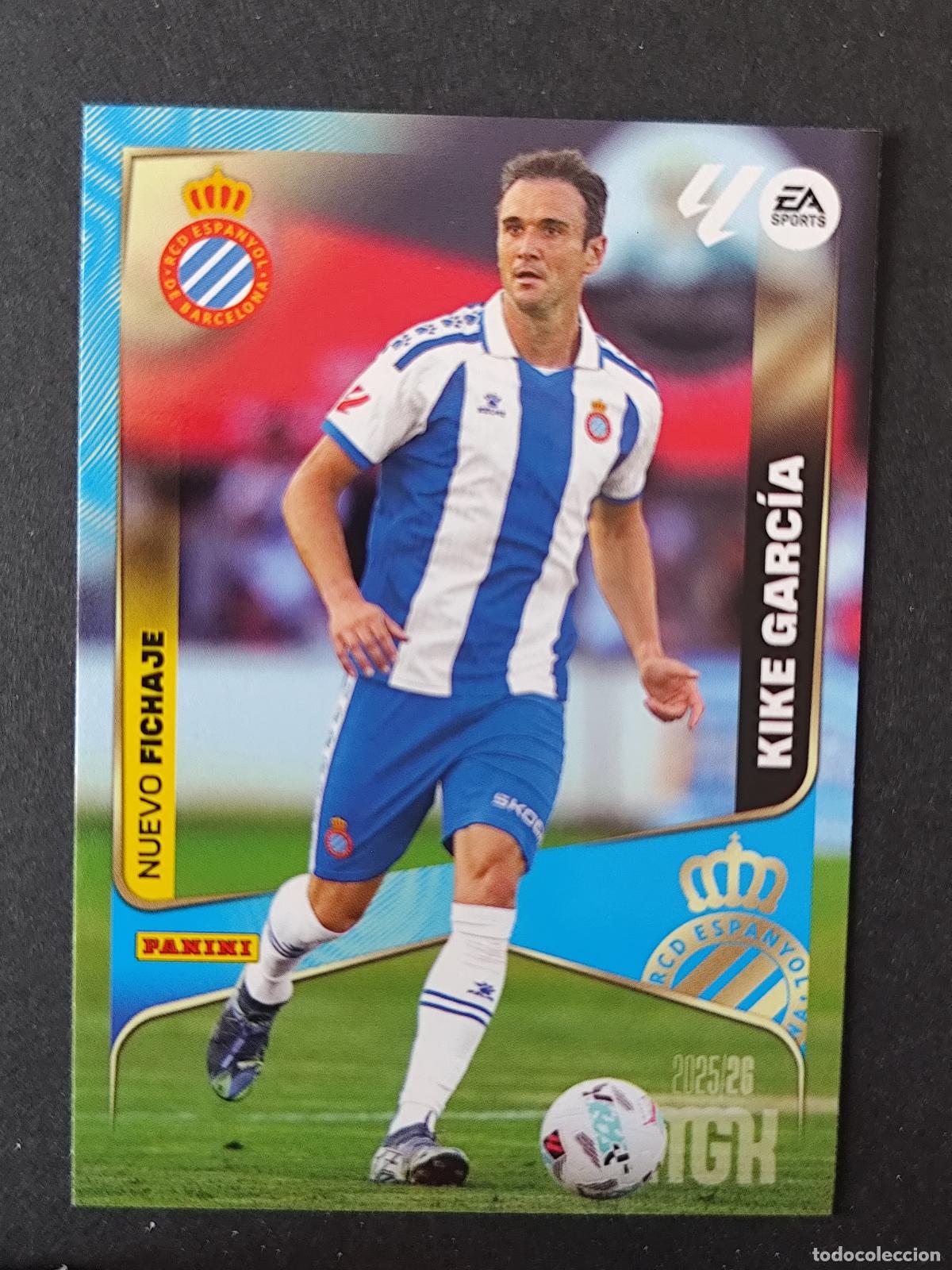 Cromos de F&uacute;tbol: 445 KIKE GARC&Iacute;A ESPANYOL MEGACRACKS 2025 2026 25 26