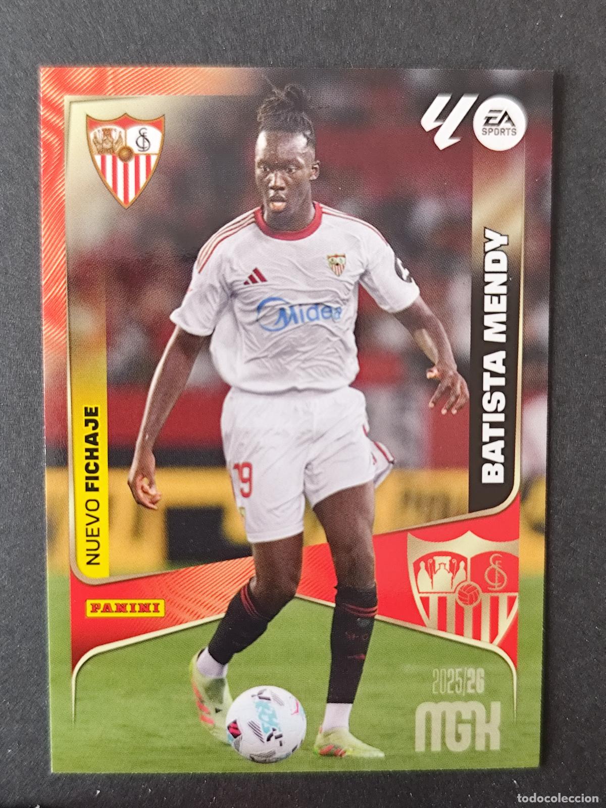 Figurine di Calcio: 498 BATISTA MENDY SEVILLA MEGACRACKS 2025 2026 25 26