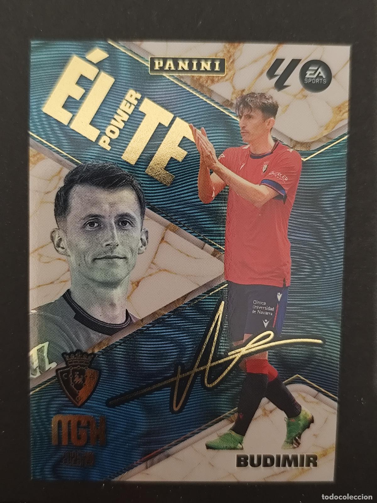 Cartes &agrave; collectionner de Football: P2 P 2 BUDIMIR OSASUNA &Eacute;LITE POWER FIRMADA MEGACRACKS 2025 2026 25 26