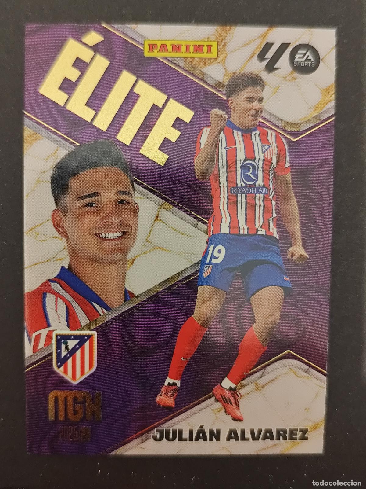 Figurine di Calcio: 8 JULI&Aacute;N &Aacute;LVAREZ ATL&Eacute;TICO MADRID &Eacute;LITE MEGACRACKS 2025 2026 25 26
