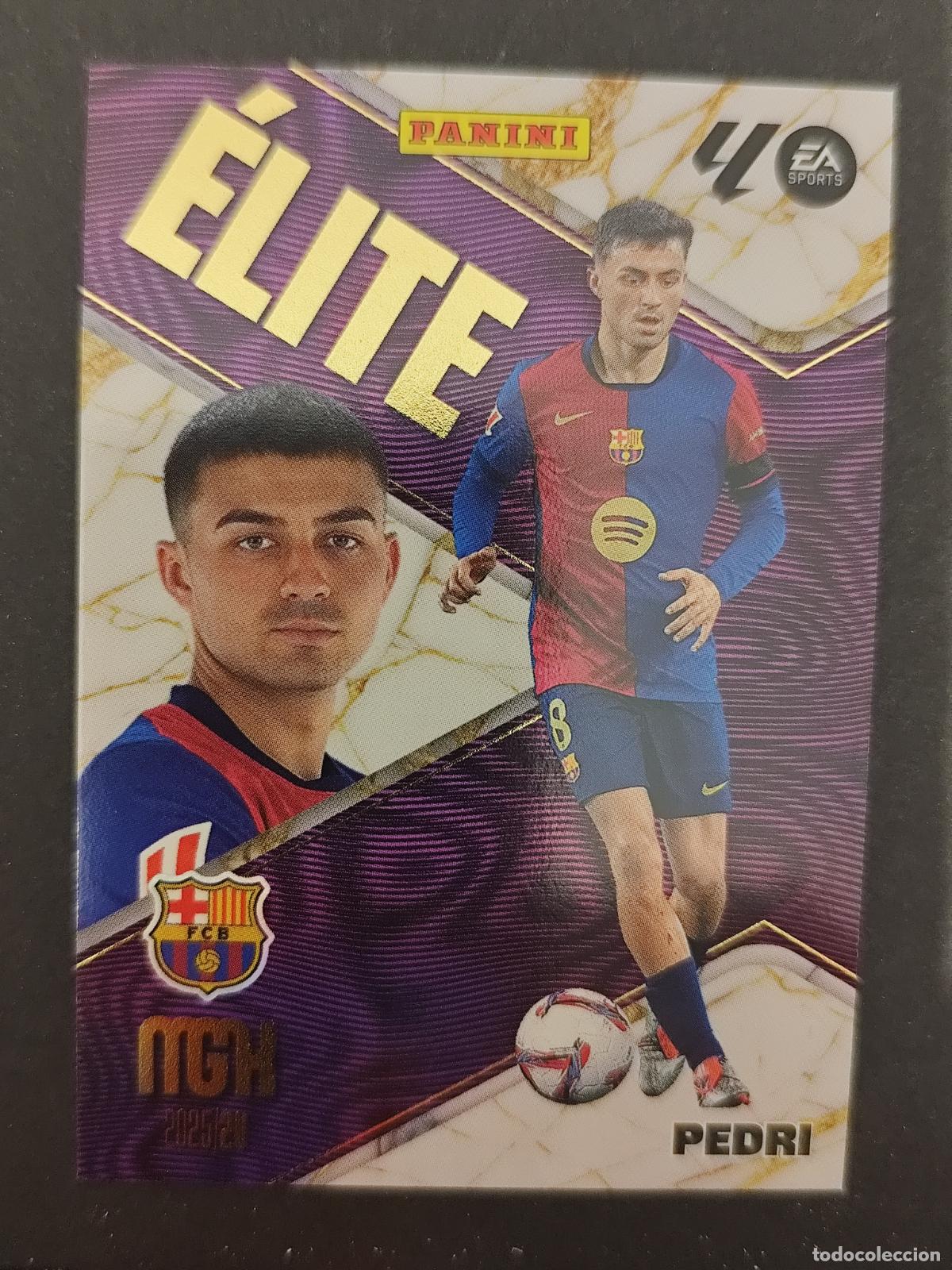 Figurine di Calcio: 15 PEDRI BARCELONA BAR&Ccedil;A &Eacute;LITE MEGACRACKS 2025 2026 25 26