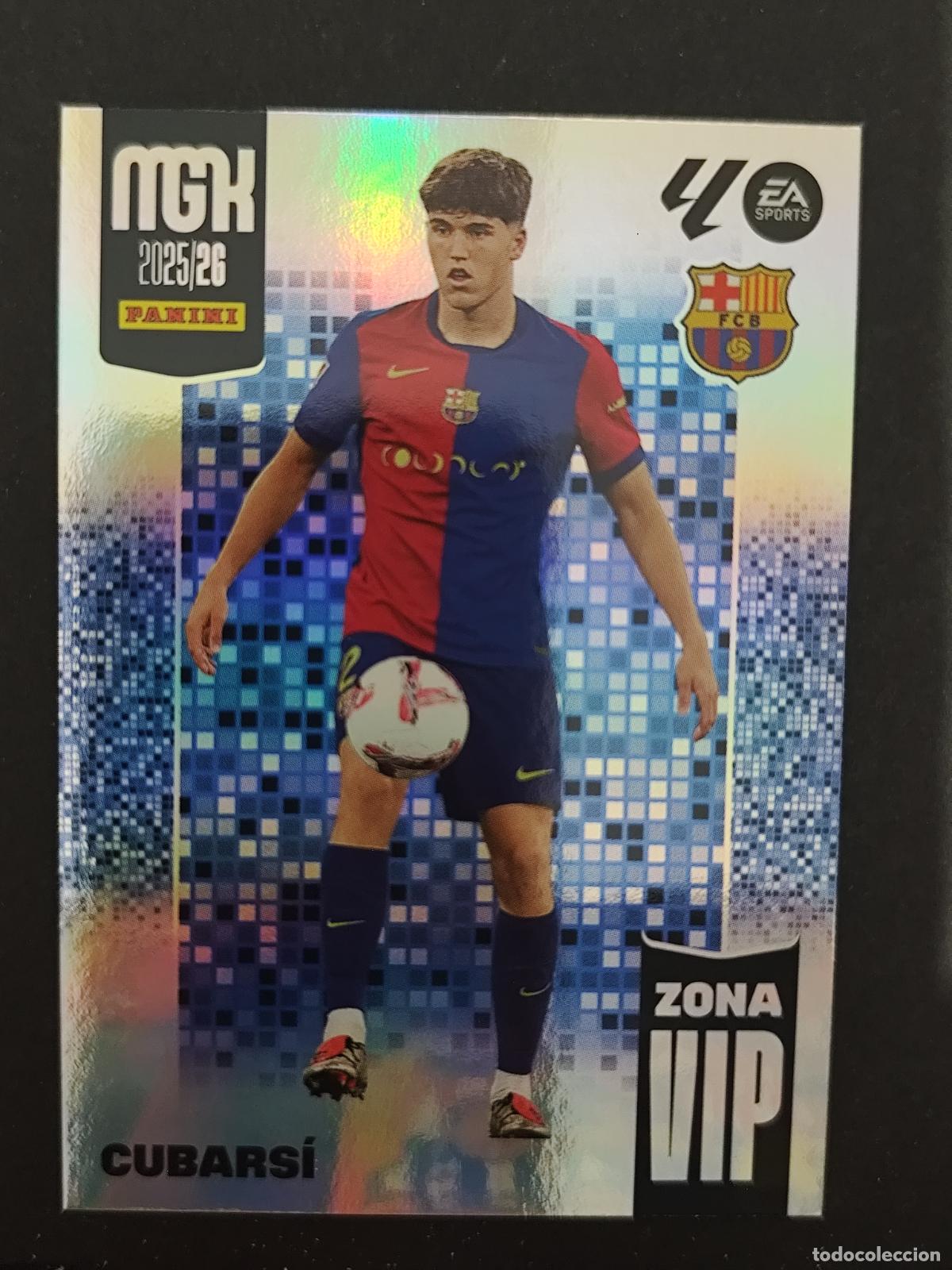 Cartes &agrave; collectionner de Football: 392 CUBARS&Iacute; BARCELONA BAR&Ccedil;A ZONA VIP MEGACRACKS 2025 2026 25 26