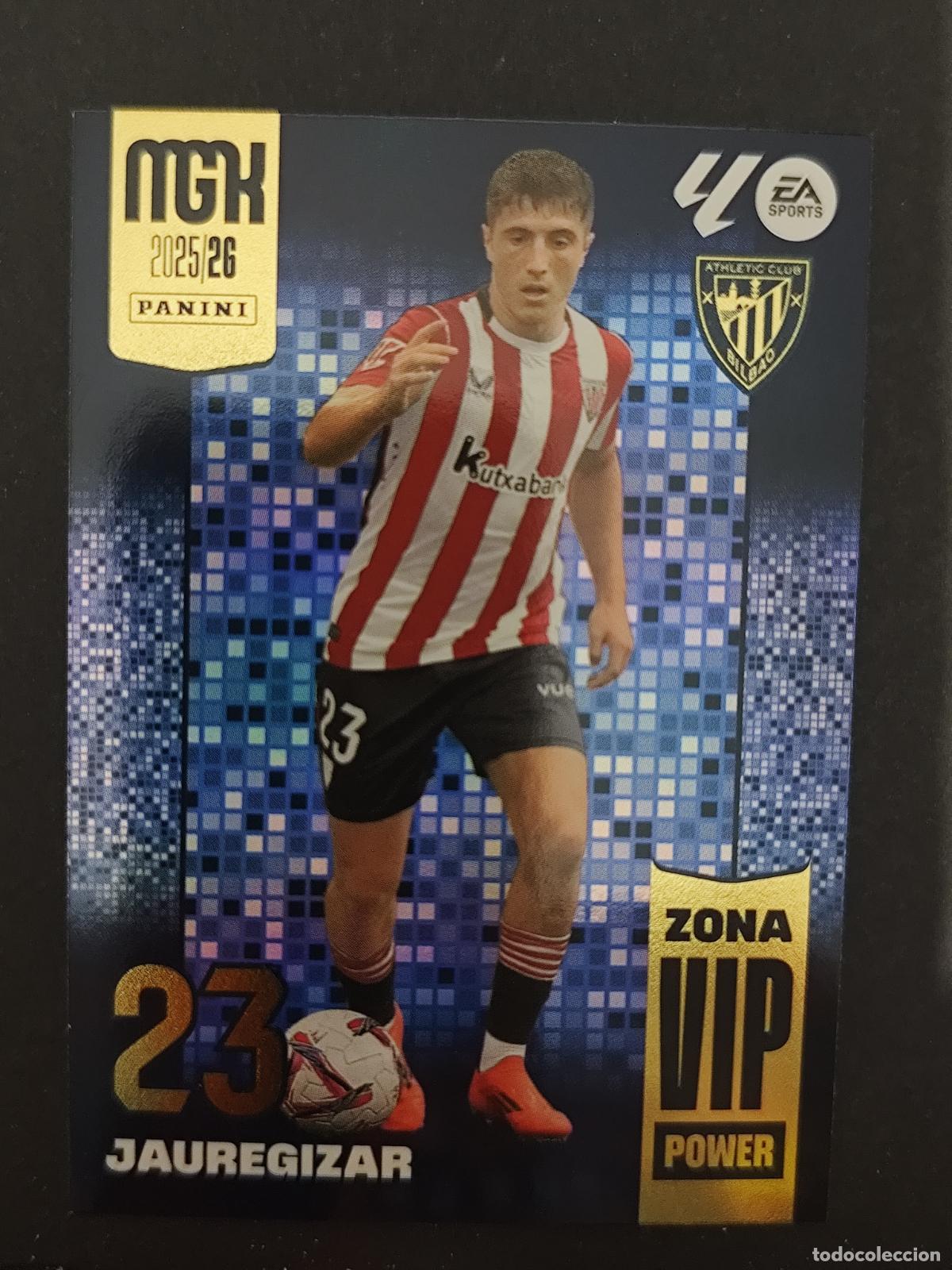 Fu&szlig;ball-Sticker: P397 P 397 JAUREGIZAR ATHLETIC BILBAO ZONA VIP POWER MEGACRACKS 2025 2026 25 26