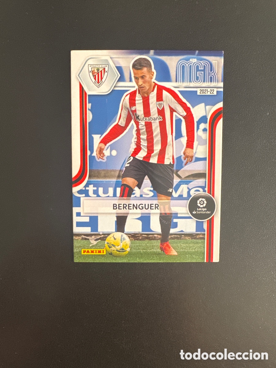 Cromos de Futebol: BERENGUER ATHLETIC BILBAO N&Uacute;MERO 34 MEGACRACKS 2021 2022