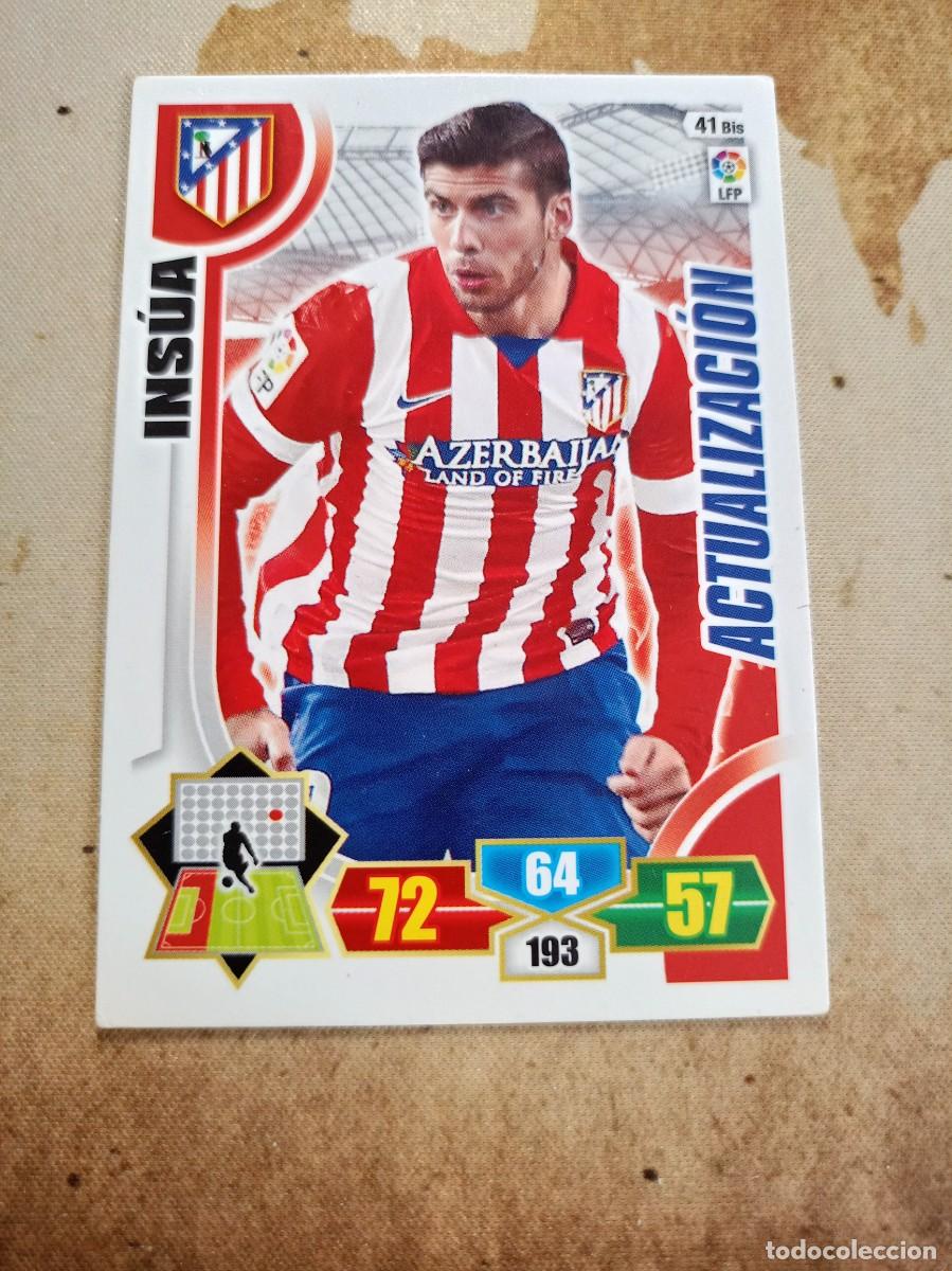 Cromos de Futebol: Atl&eacute;tico de Madrid 41 bis INSUA Adrenalyn 2013-14