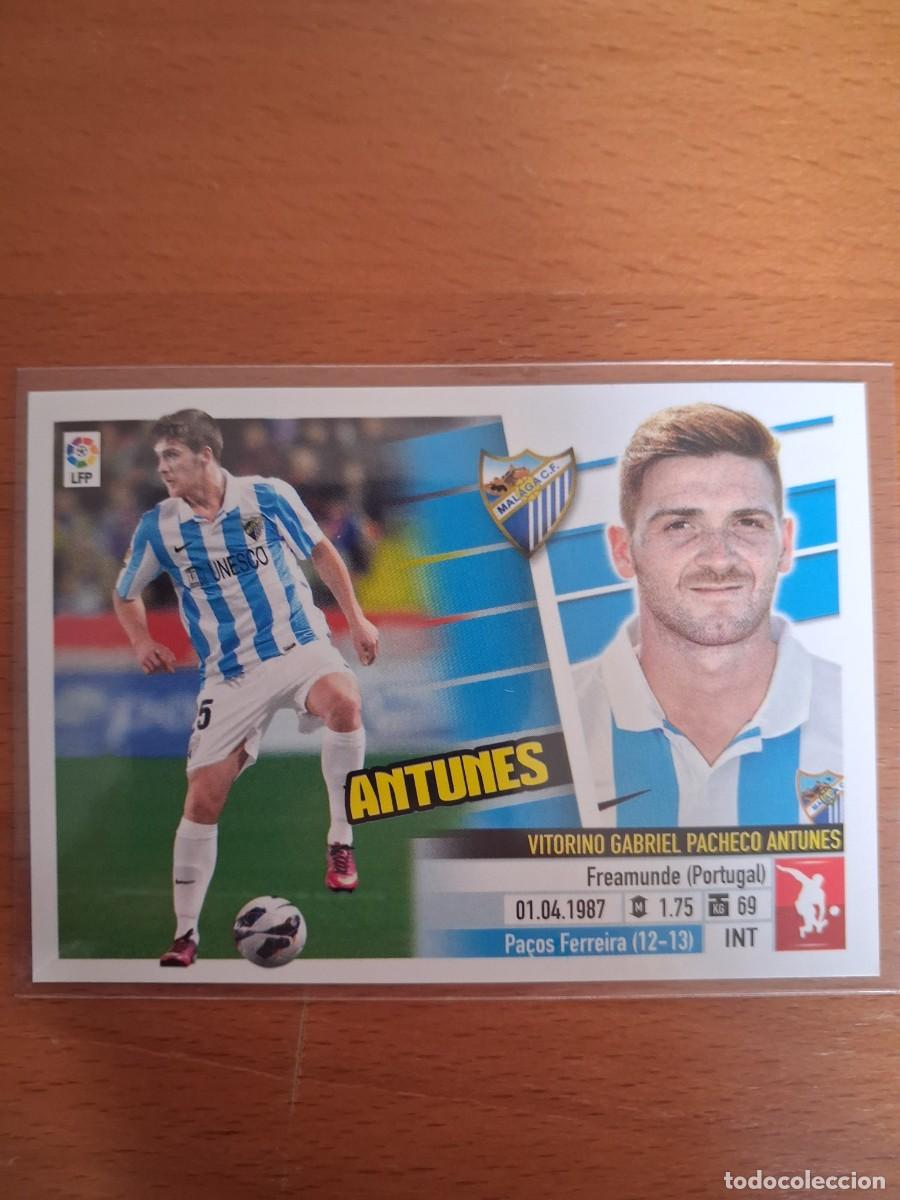 Figurine di Calcio: Ediciones Este Liga 2013 2014 13 14 Sin Pegar Malaga CF 6B Antunes