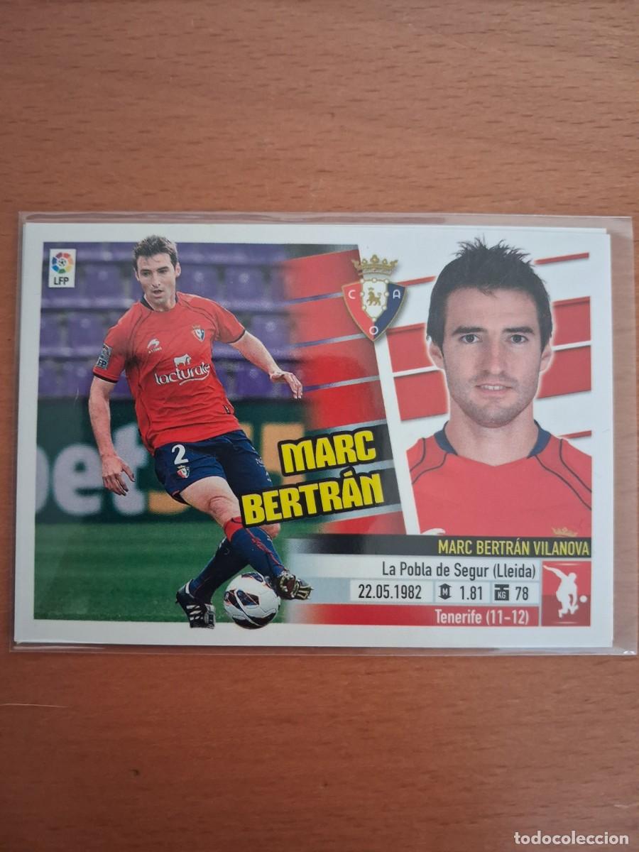 Fu&szlig;ball-Sticker: Ediciones Este Liga 2013 2014 13 14 Sin Pegar CA Osasuna 3A Marc Bertran