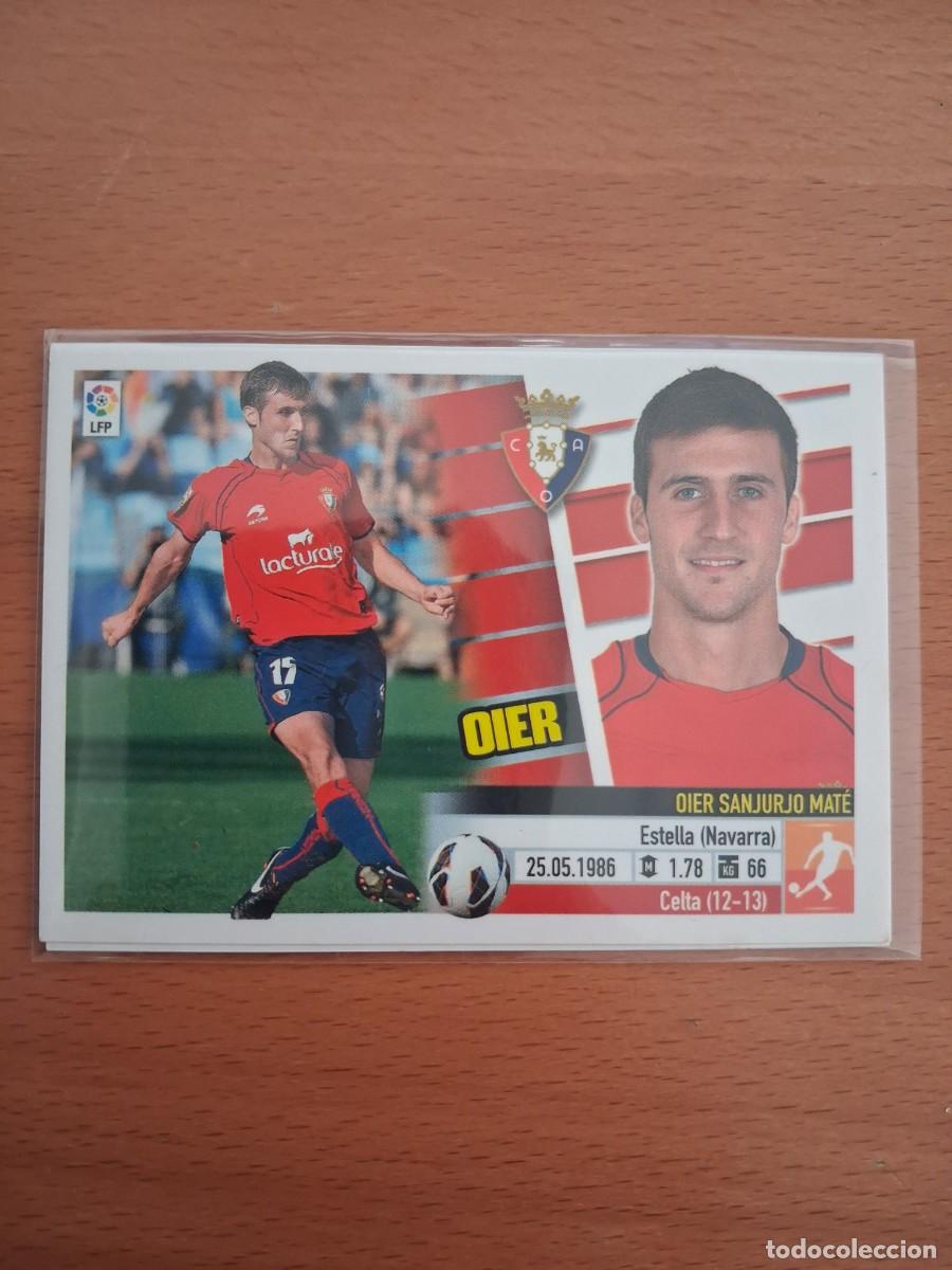 Fu&szlig;ball-Sticker: Ediciones Este Liga 2013 2014 13 14 Sin Pegar CA Osasuna 10A Oier