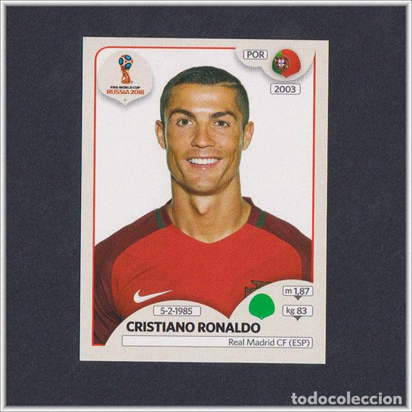 Cromos de F&uacute;tbol: VERSI&Oacute;N ROSA PINK FIFA WORLD CUP 2018 RUSSIA PANINI CRISTIANO RONALDO 118 PORTUGAL MUNDIAL RUSIA 130