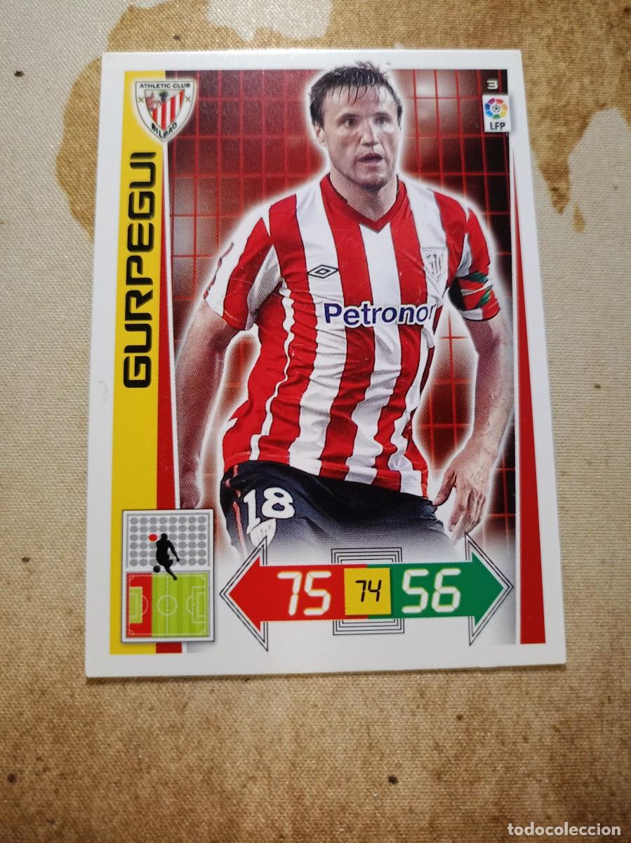 Cromos de f&uacute;tbol: Athletic 3 GURPEGUI Adrenalyn 2012-13 - Foto 1