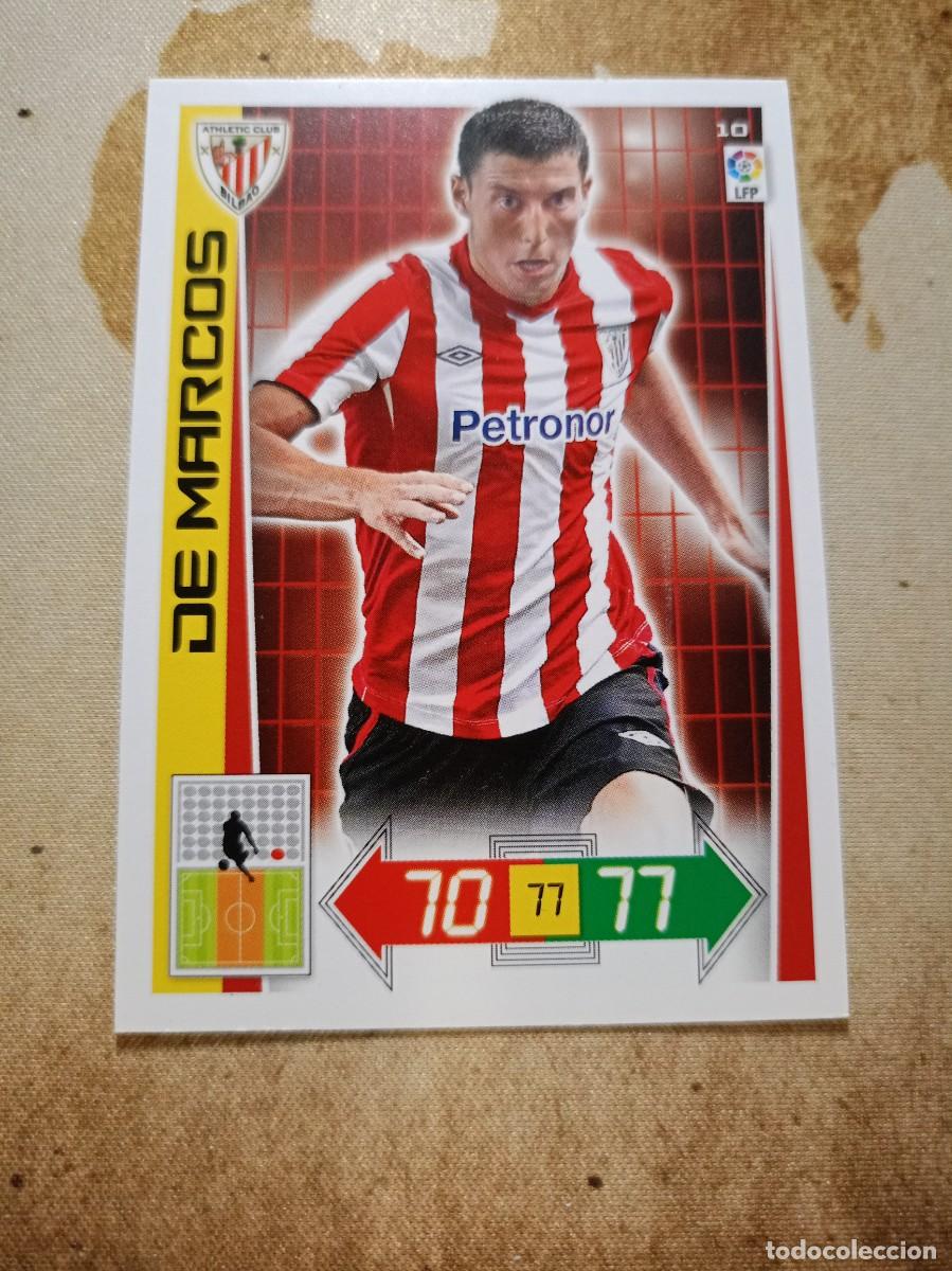 Cromos de f&uacute;tbol: Athletic 10 DE MARCOS Adrenalyn 2012-13 - Foto 1