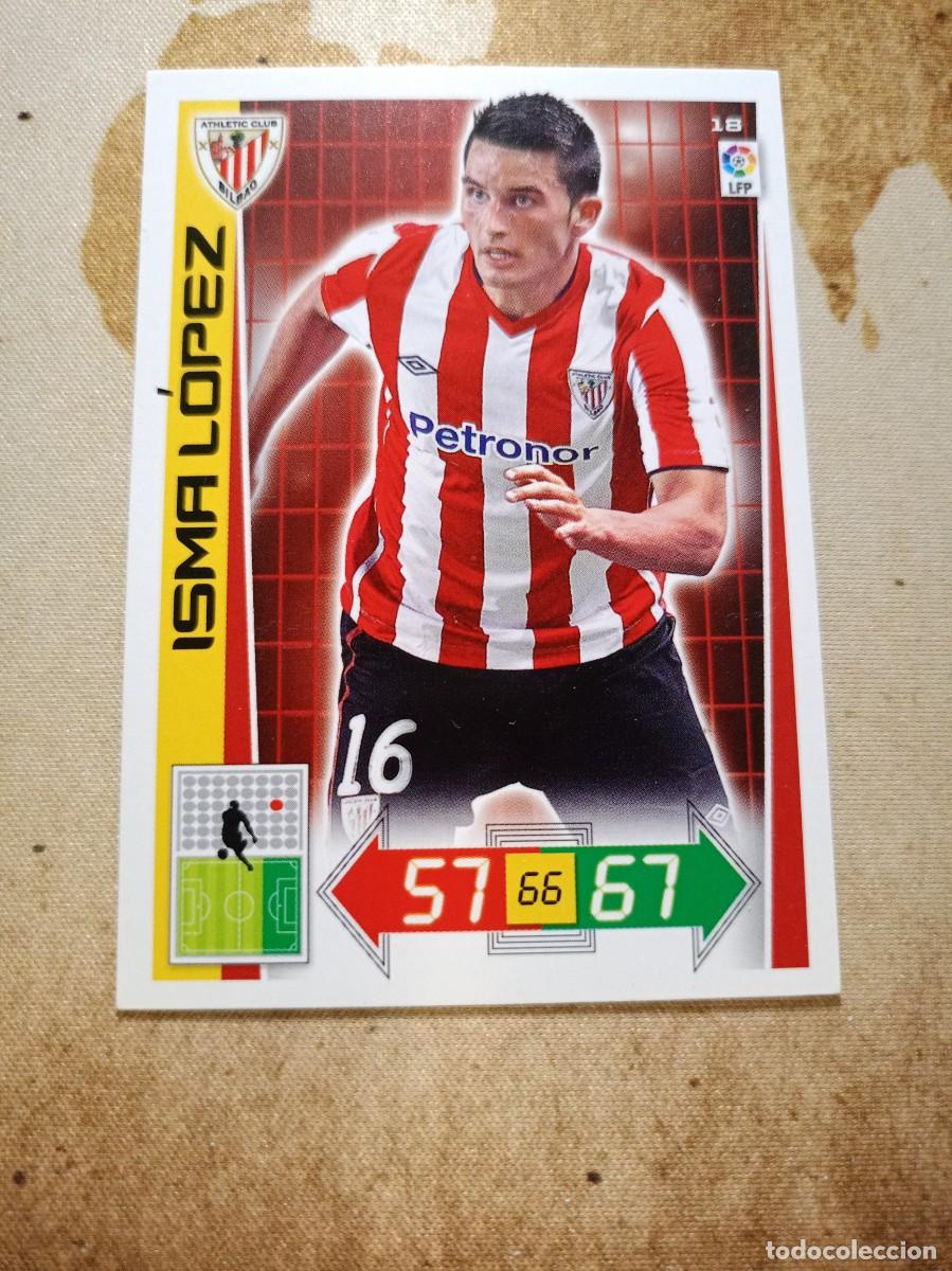 Cromos de f&uacute;tbol: Athletic 18 ISMA L&Oacute;PEZ Adrenalyn 2012-13 - Foto 1