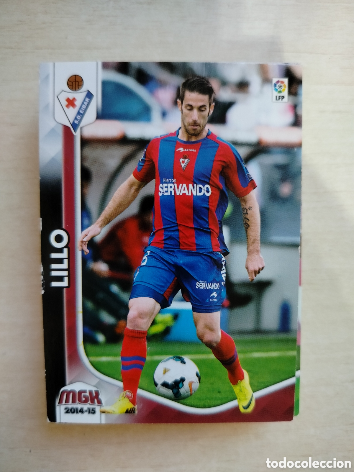 Cromos de f&uacute;tbol: LILLO 129 MEGACRACKS 2014 2015 14 15 - Foto 1