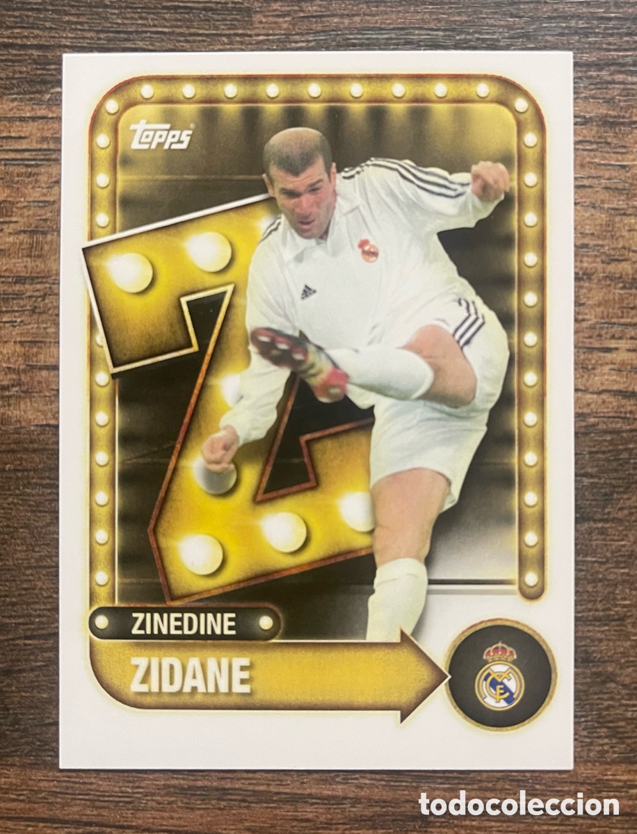 Cromos de f&uacute;tbol: Zidane Topps Collector Tin - Foto 1