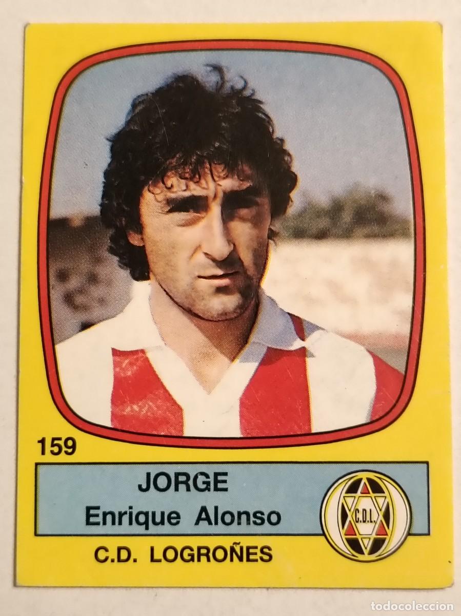Cromos de f&uacute;tbol: #159 JORGE C.D. LOGRO&Ntilde;ES FUTBOL 89 PANINI - Foto 1