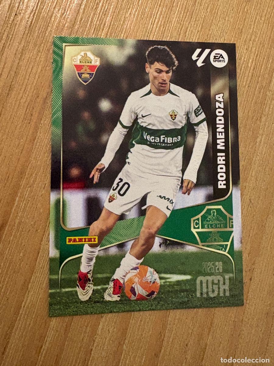 Figurine di Calcio: 17. CROMO PANINI MEGACRACKS 2025-26 25-26 RODRI MENDOZA ROOKIE N 138 ELCHE