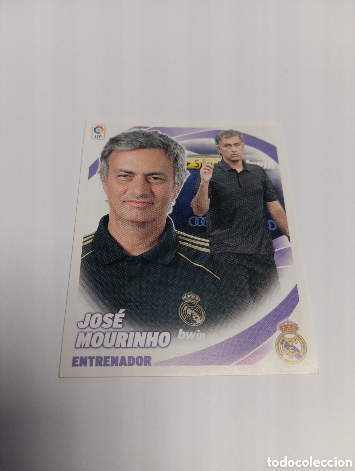 Figurine di Calcio: Entrenador Real Madrid LIGA ESTE 2012 2013 PANINI 12 13