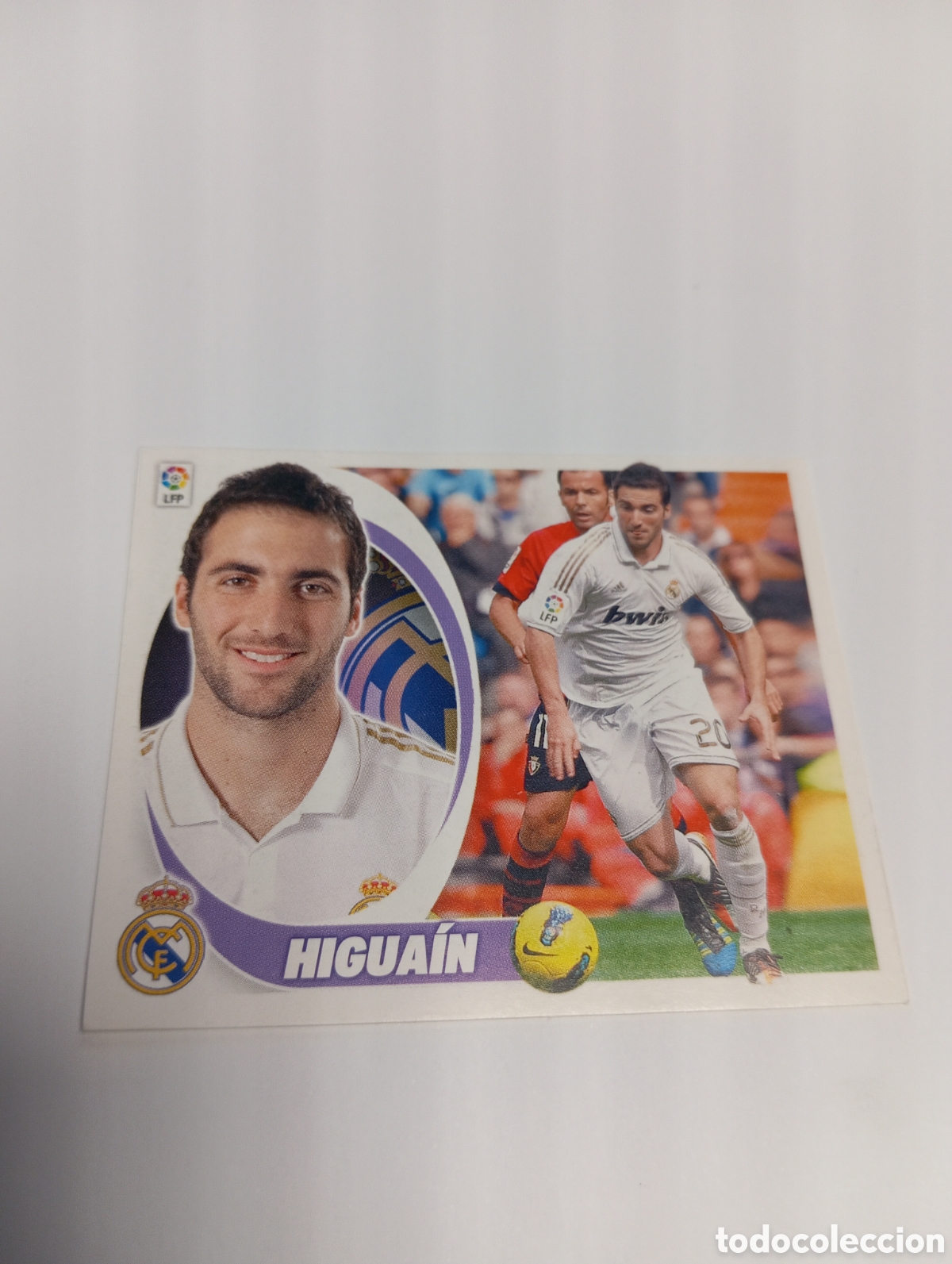 Cartes &agrave; collectionner de Football: Higua&iacute;n 14 A Real Madrid LIGA ESTE 2012 2013 PANINI 12 13