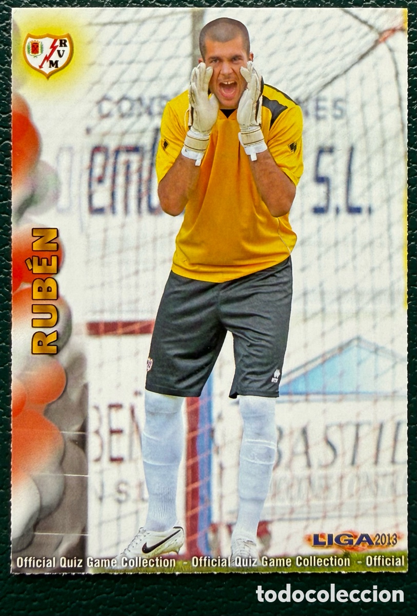 Cromos de F&uacute;tbol: 382 RUBEN RAYO VALLECANO FICHAS ALBUM MUNDICROMO 2012 2013 12 13