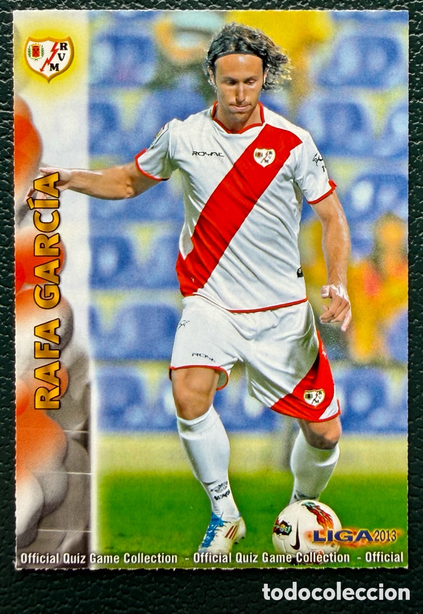 Cromos de F&uacute;tbol: 386 RAFA GARCIA RAYO VALLECANO FICHAS ALBUM MUNDICROMO 2012 2013 12 13