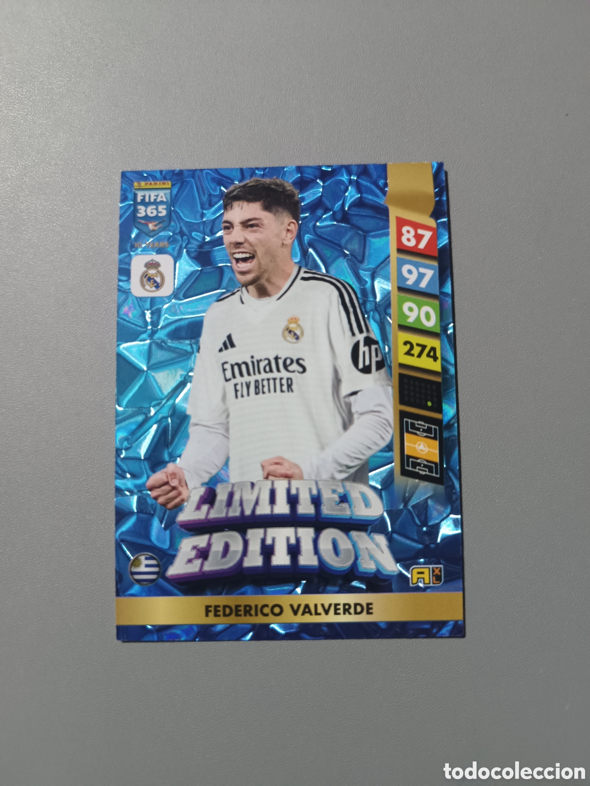 Football Stickers: Valverde Limited Edition Real Madrid - Adrenalyn 365 2024 2025 24 25