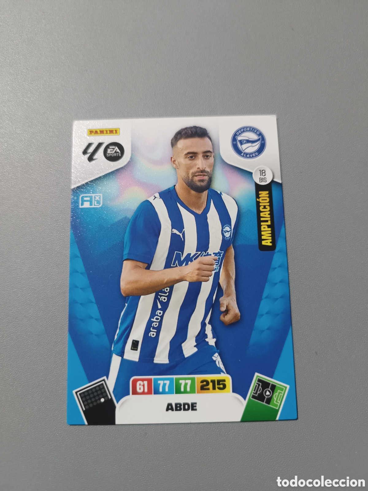 Football Stickers: Abde 18 Bis Ampliaci&oacute;n Alaves - Adrenalyn 2025 2026 25 26