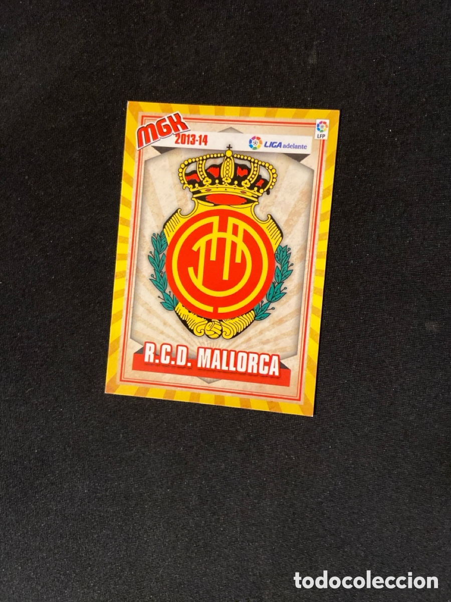 Cromos de Futebol: ESCUDO 415 (MALLORCA) PANINI MEGACRACKS 2013-2014 13 14 CROMO CARTA M-3