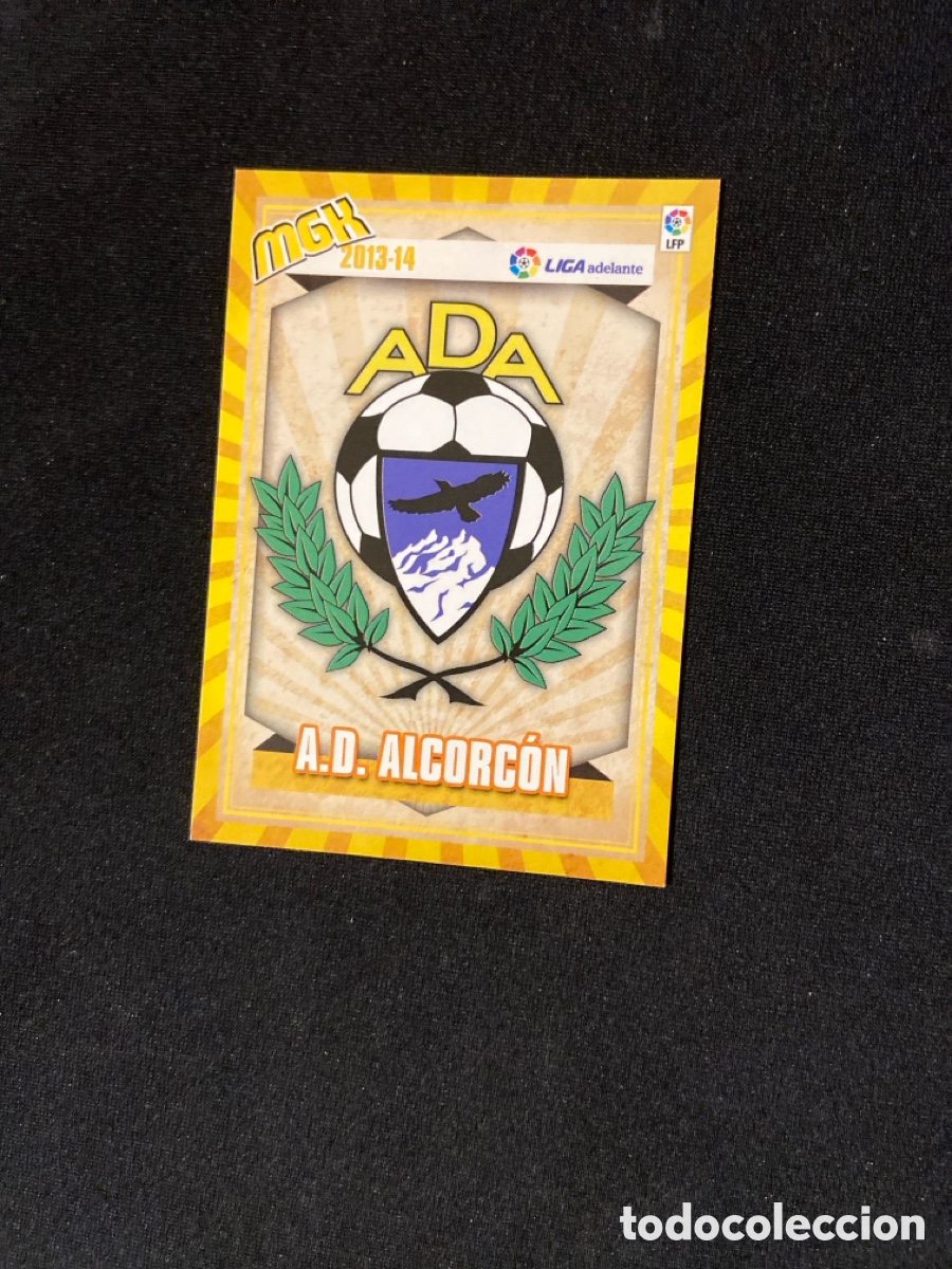Cromos de f&uacute;tbol: ESCUDO 419 (ALCORC&Oacute;N) PANINI MEGACRACKS 2013-2014 13 14 CROMO CARTA M-3