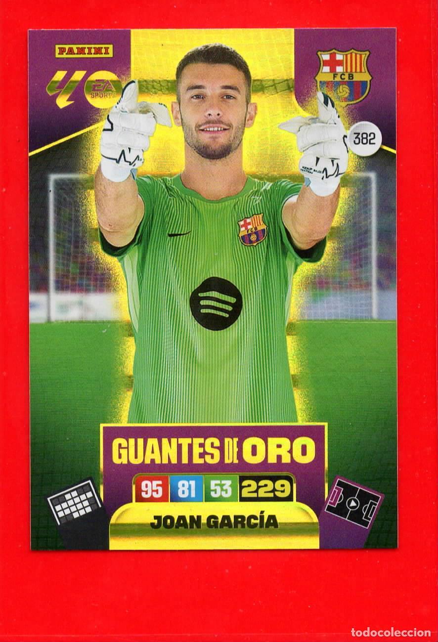 Fu&szlig;ball-Sticker: 382 Joan garc&iacute;a - F.C. BARCELONA - Guantes de Oro - Adrenalyn Liga 2025 2026 25 26