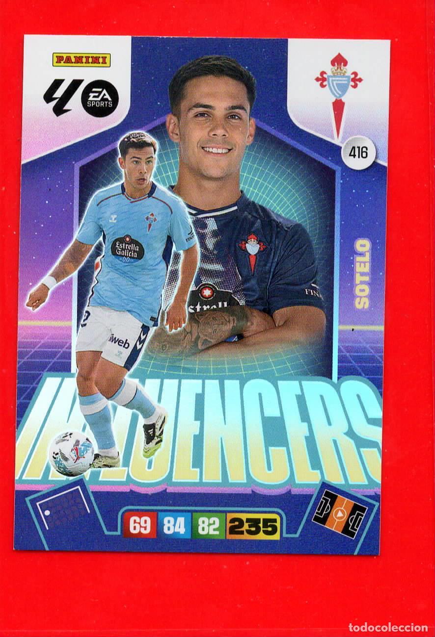 Figurine di Calcio: 416 Sotelo - R.C. CELTA - Influencers - Adrenalyn Liga 2025 2026 25 26
