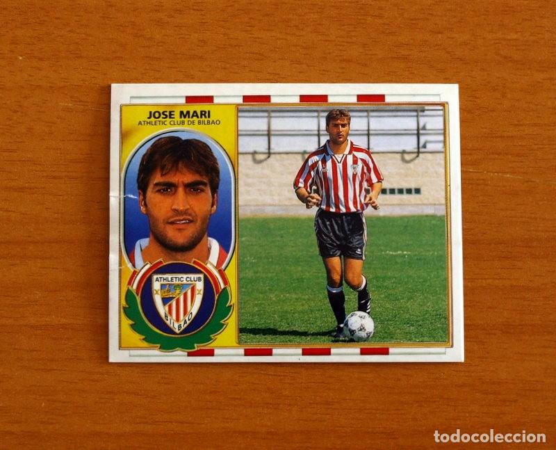 Cromos de F&uacute;tbol: Athletic de Bilbao - Jos&eacute; Mari - COLOCA - Ediciones Este Liga 1996-1997, 96-97 - Nunca Pegado